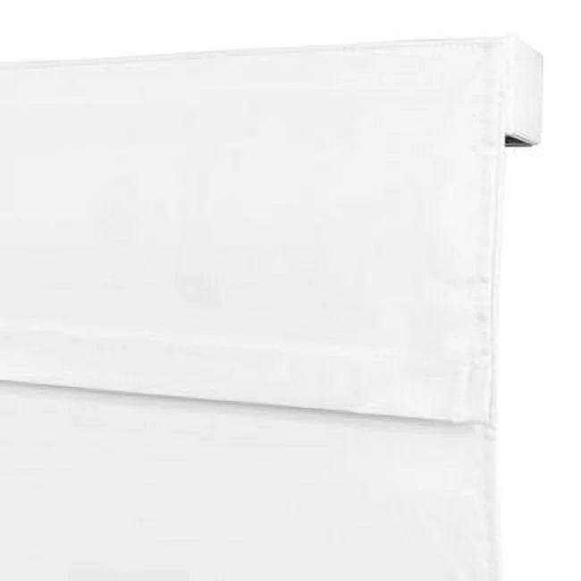27"x64" Blackout Cordless Roman Window Shade Gray Q528760