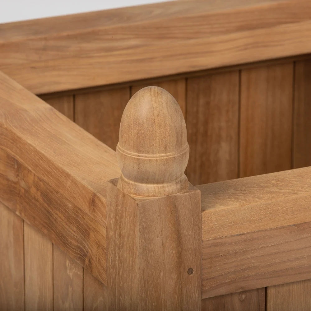 Grade A Teak 25in Square Planter Box O9137