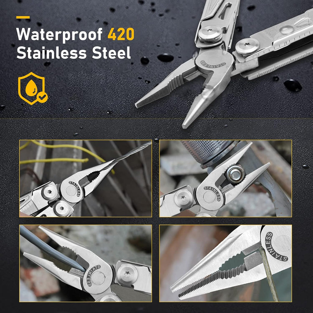 19-in-1 Stainless Steel Multitool J7739