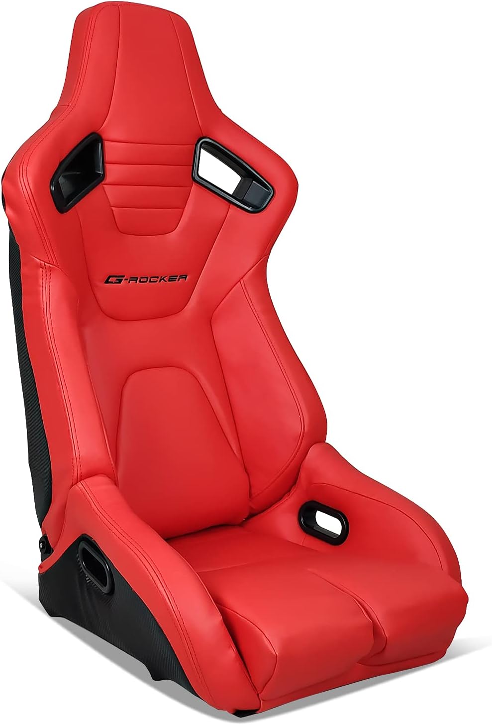 Blue PU Leather Reclinable Bucket Racing Seat P722