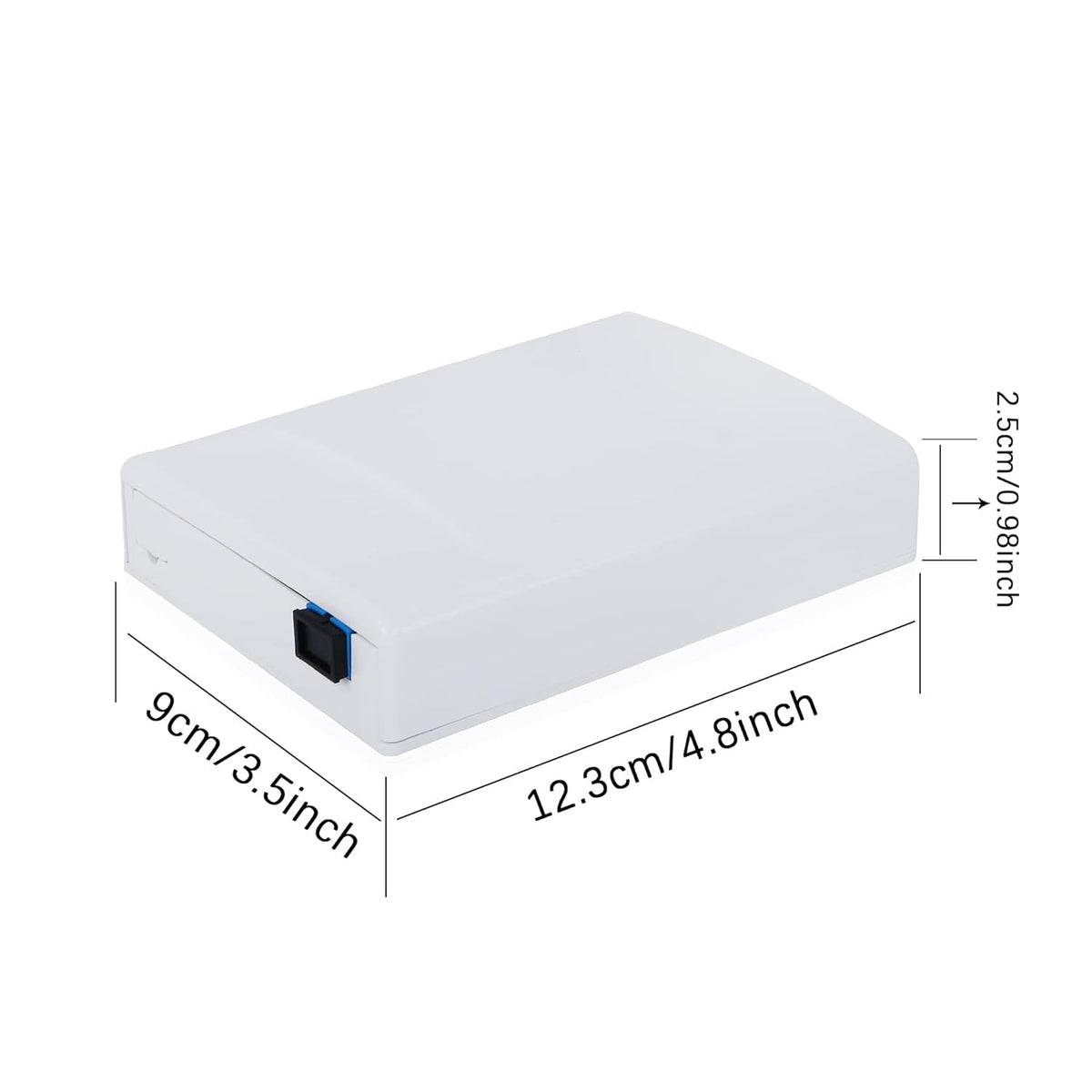 Fiber Optic Terminal Junction Box 2 Ports Pack of 2 T3582