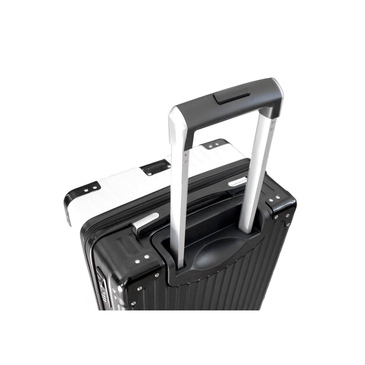 White 21 in. Carry-On Suitcase H536