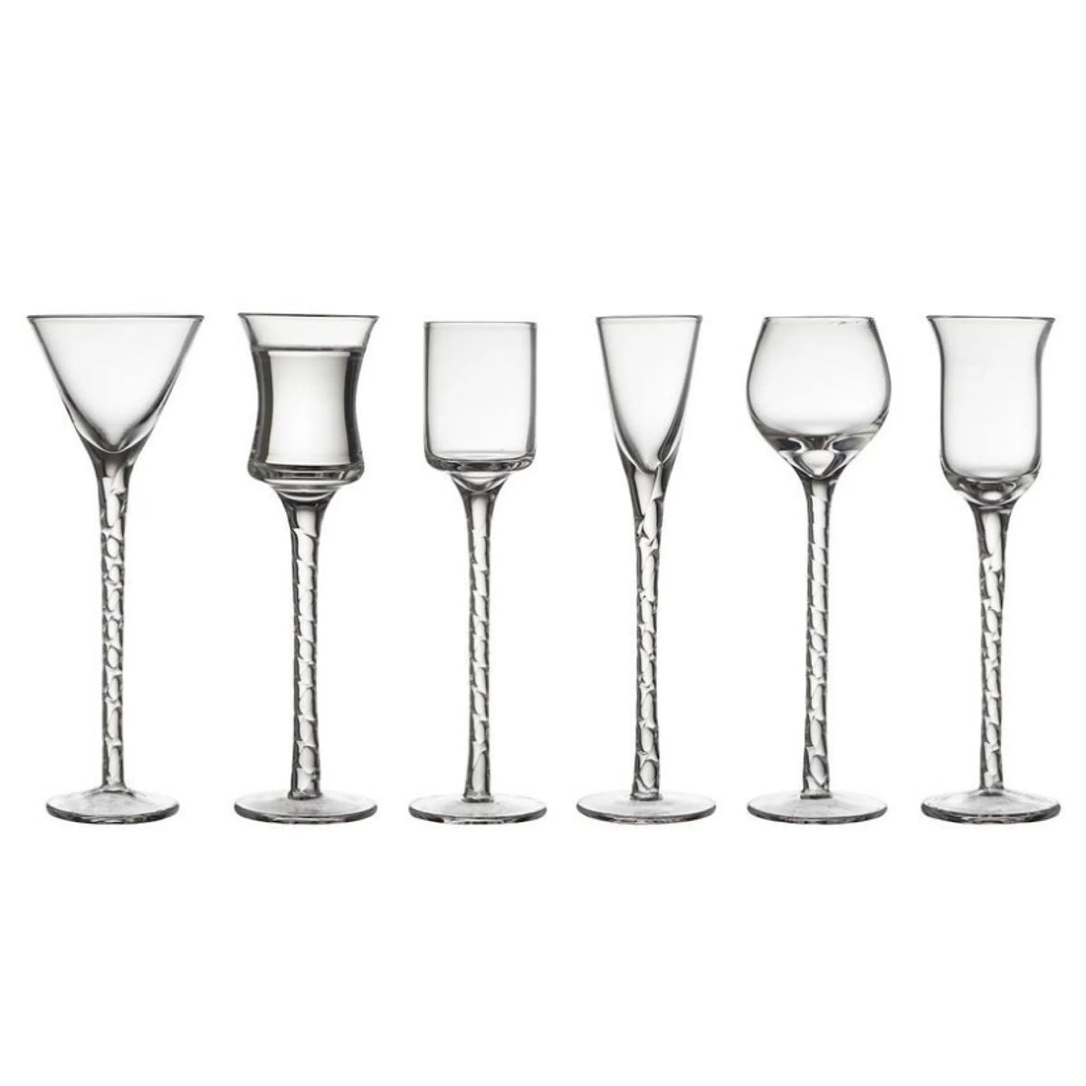 Clear 18cm 6pcs Glass N207669