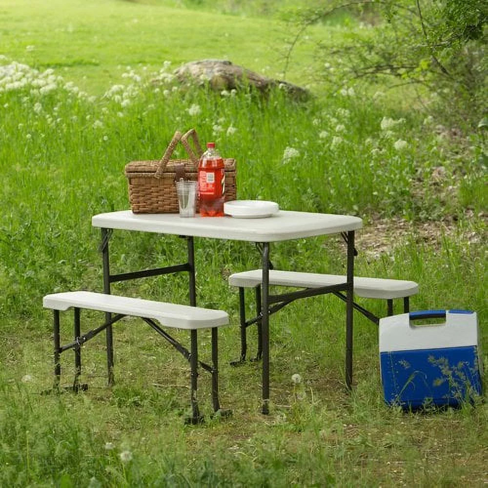 Folding Picnic Table with Benches E519