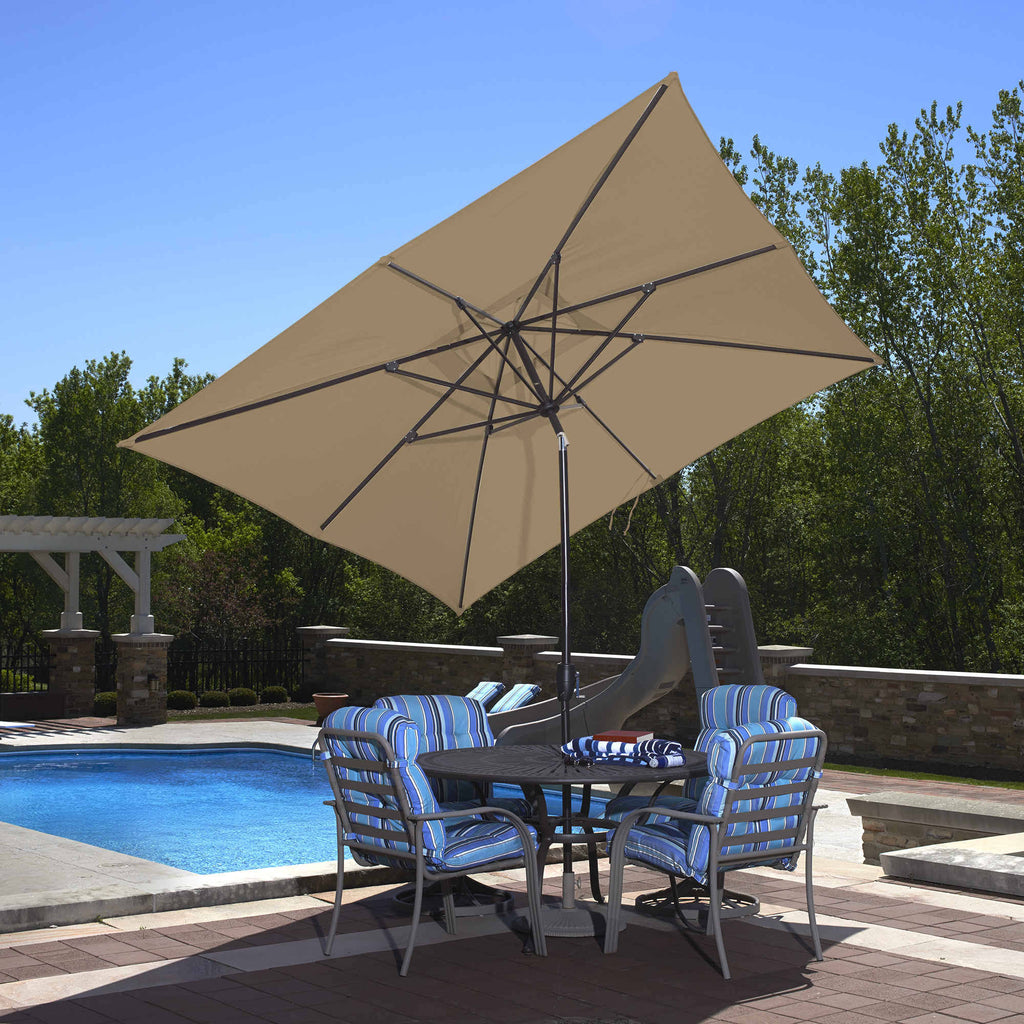 8 x 10 Rectangular Market Umbrella D562