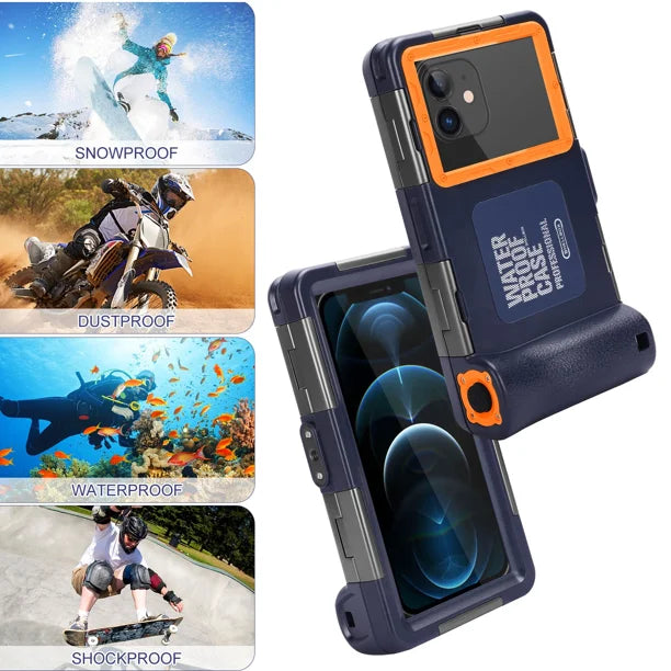 Waterproof Protective Case for Oppo F9 (F9 Pro) and Phones Up to 6.9 Inch Q763