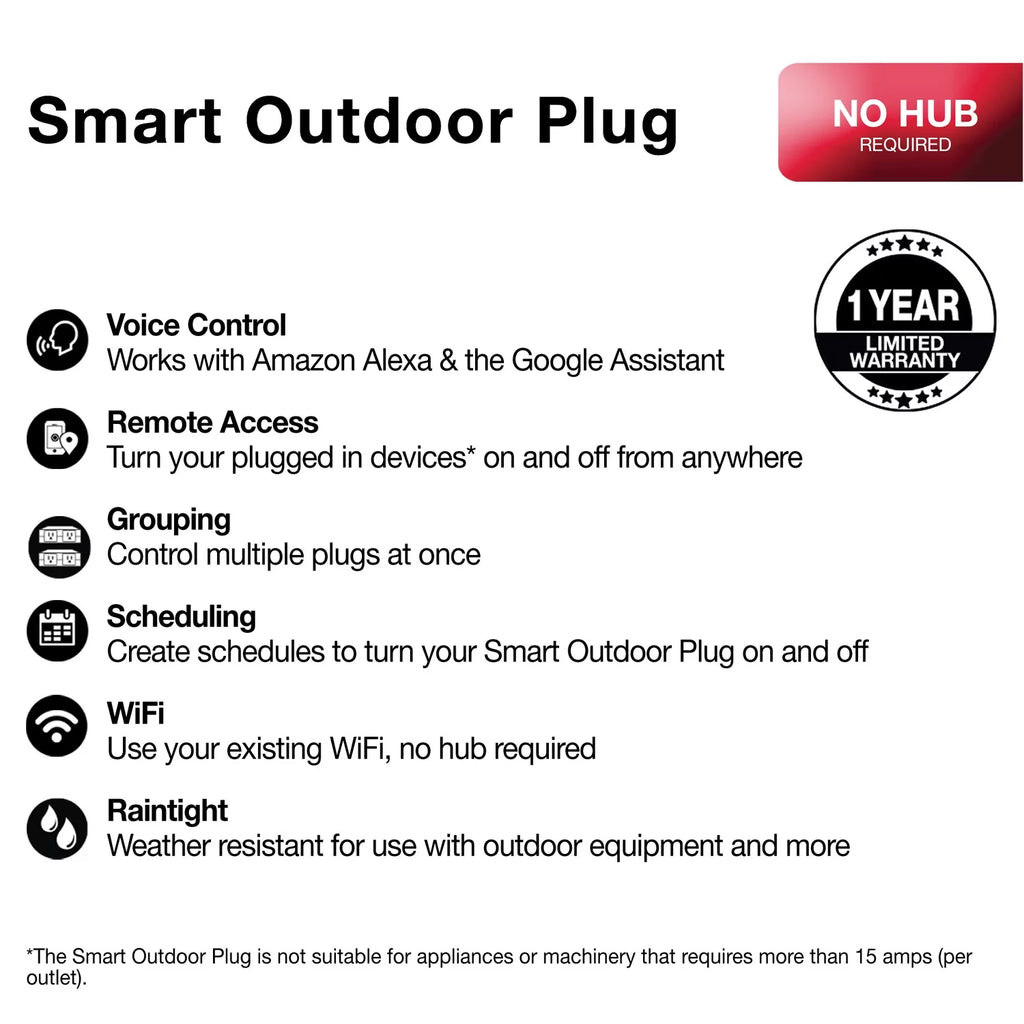 Smart Outdoor Plug Z460609