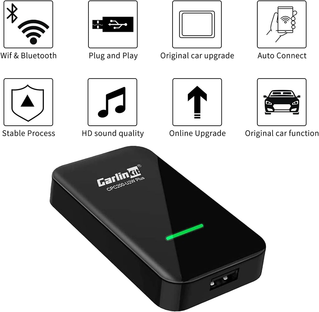 Wireless CarPlay Adapter USB Black Y630494