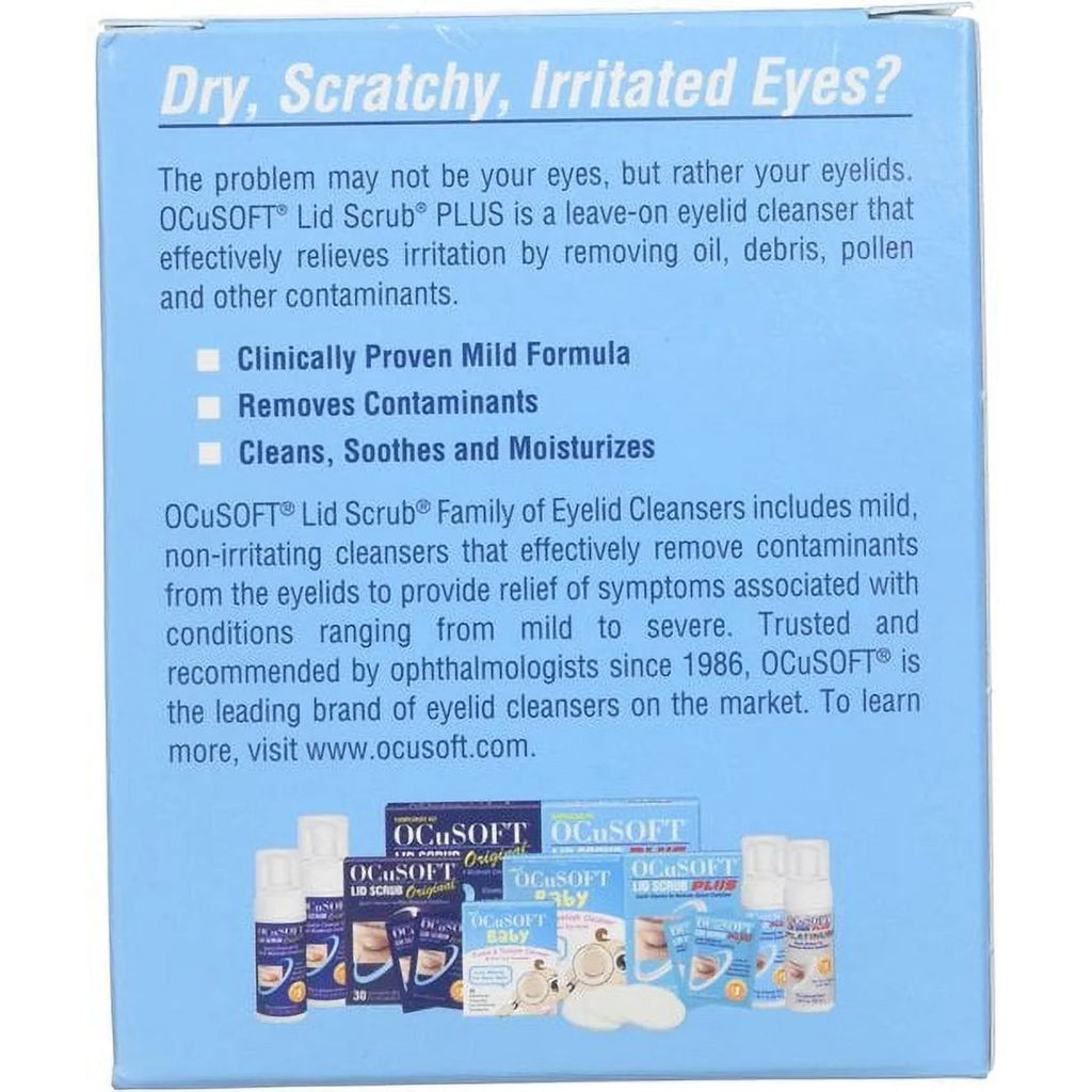 Eyelid Cleanser Pads 30 Each Pack of 2 V209099