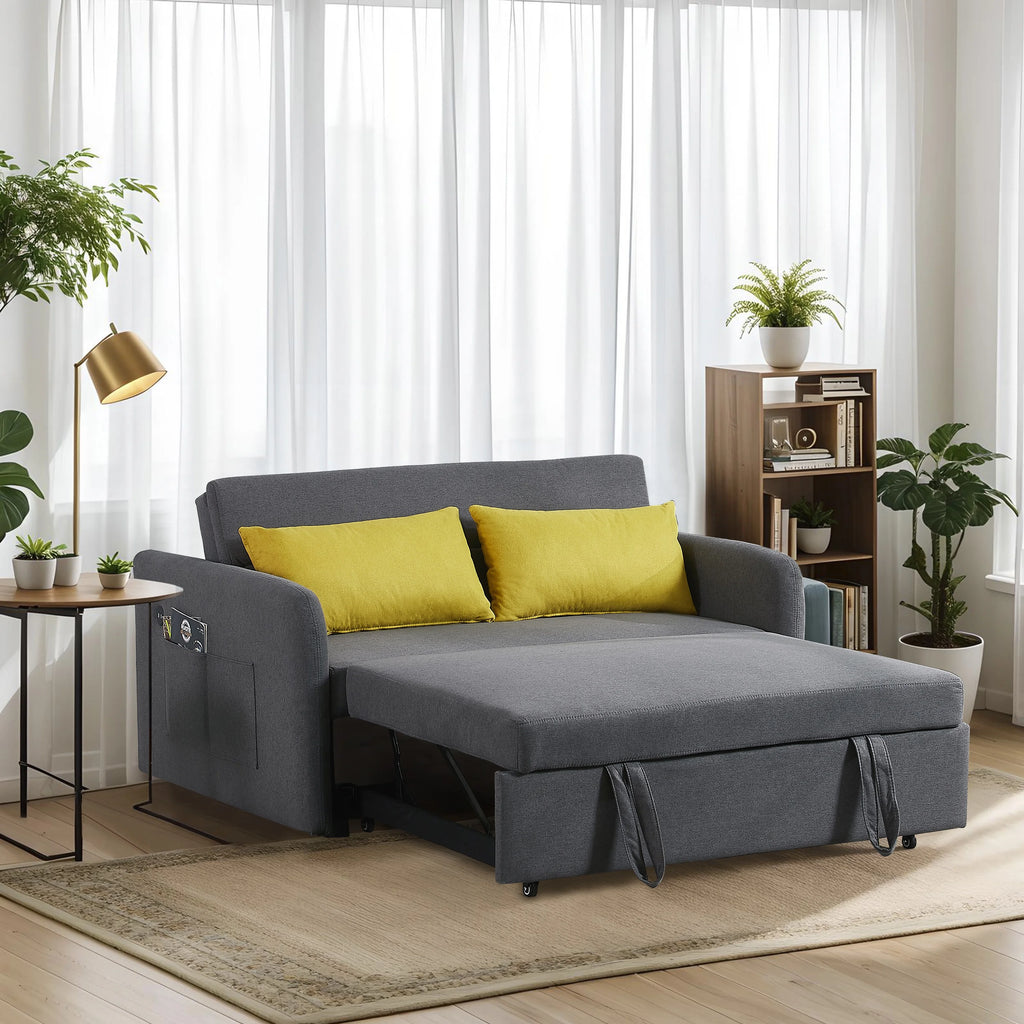 Convertible Sofa Bed with Pull Out Sofa Bed I1162