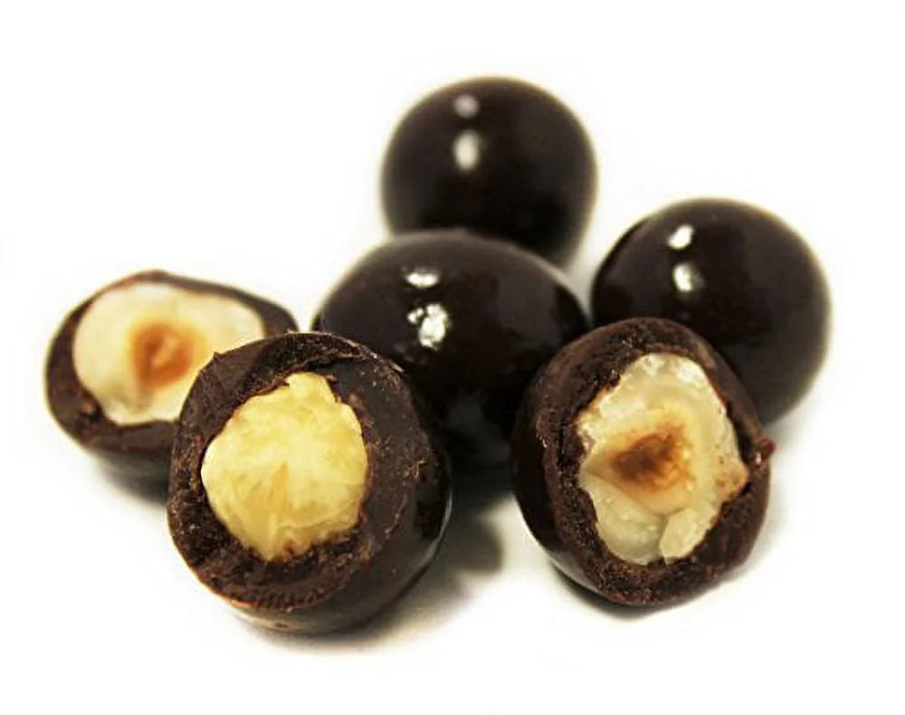 Dark Chocolate Covered Hazelnuts 2 Lbs P74409