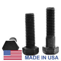 1/2-20 x 6 1/2 Fine Thread Grade 8 Hex Cap Screw Black Oxide Pk 25 E5972
