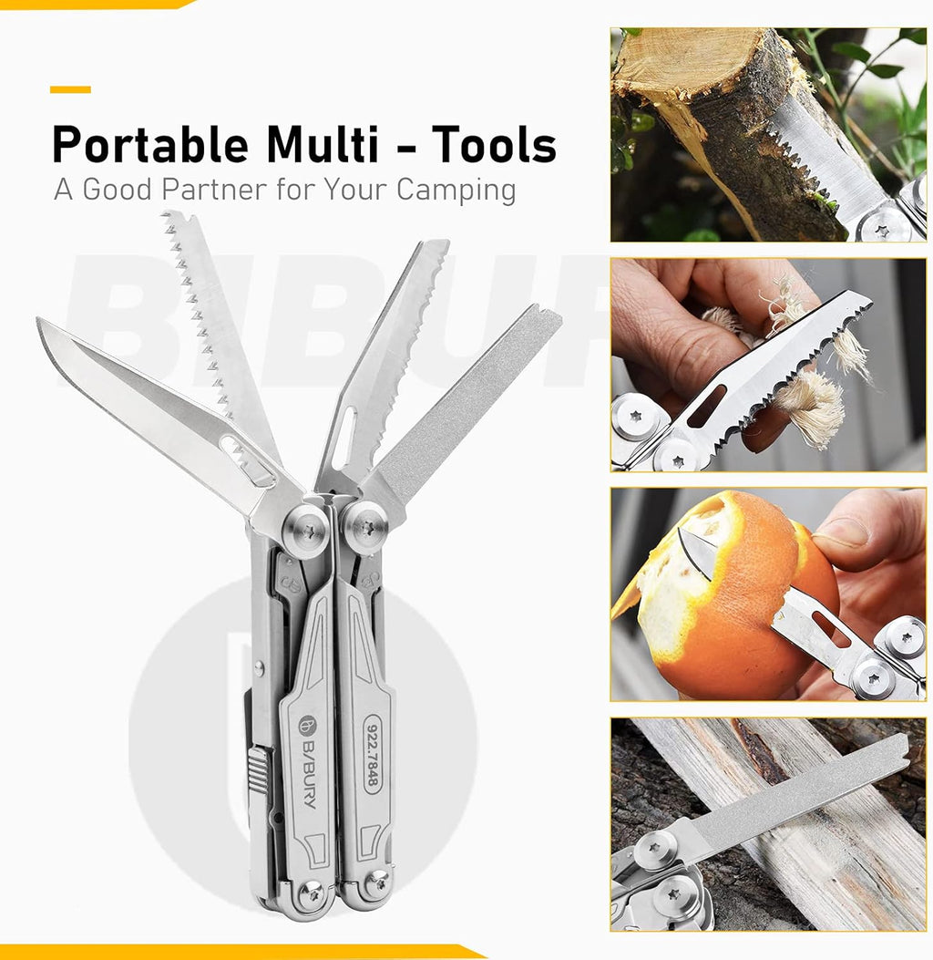 19-in-1 Stainless Steel Multitool J7739