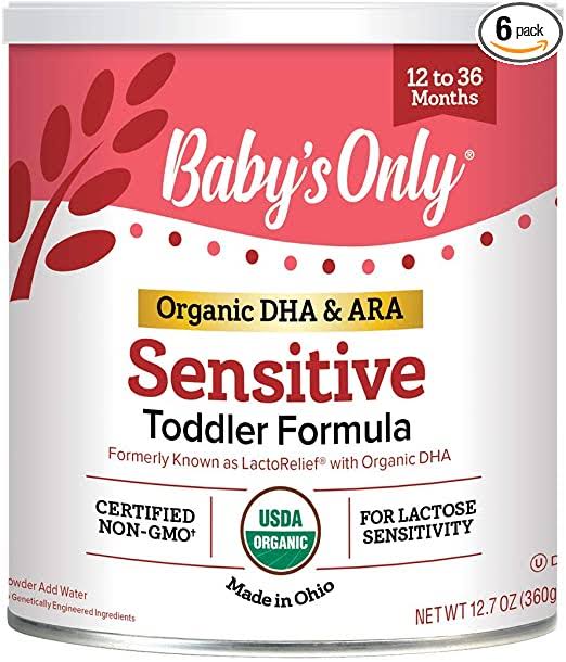 12.7oz 6 Pack Organic Toddler Formula Z2355