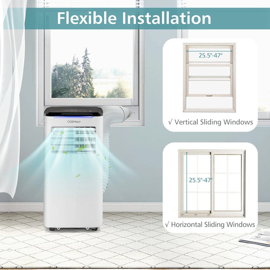 7100 BTU 10000 BTU Portable Air Conditioner 3-in-1 AC Unit D755595