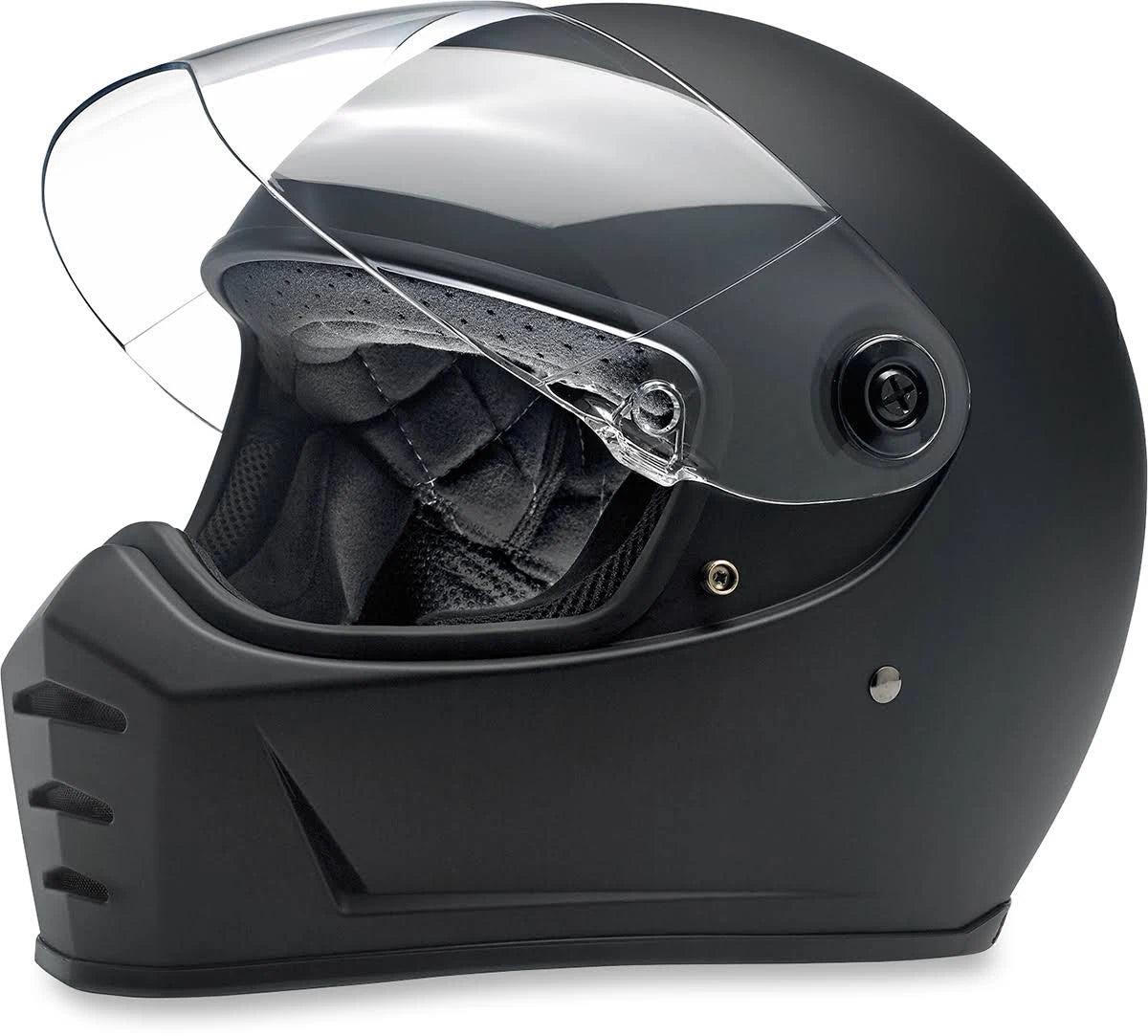 Flat Black Full Face Helmet R36858