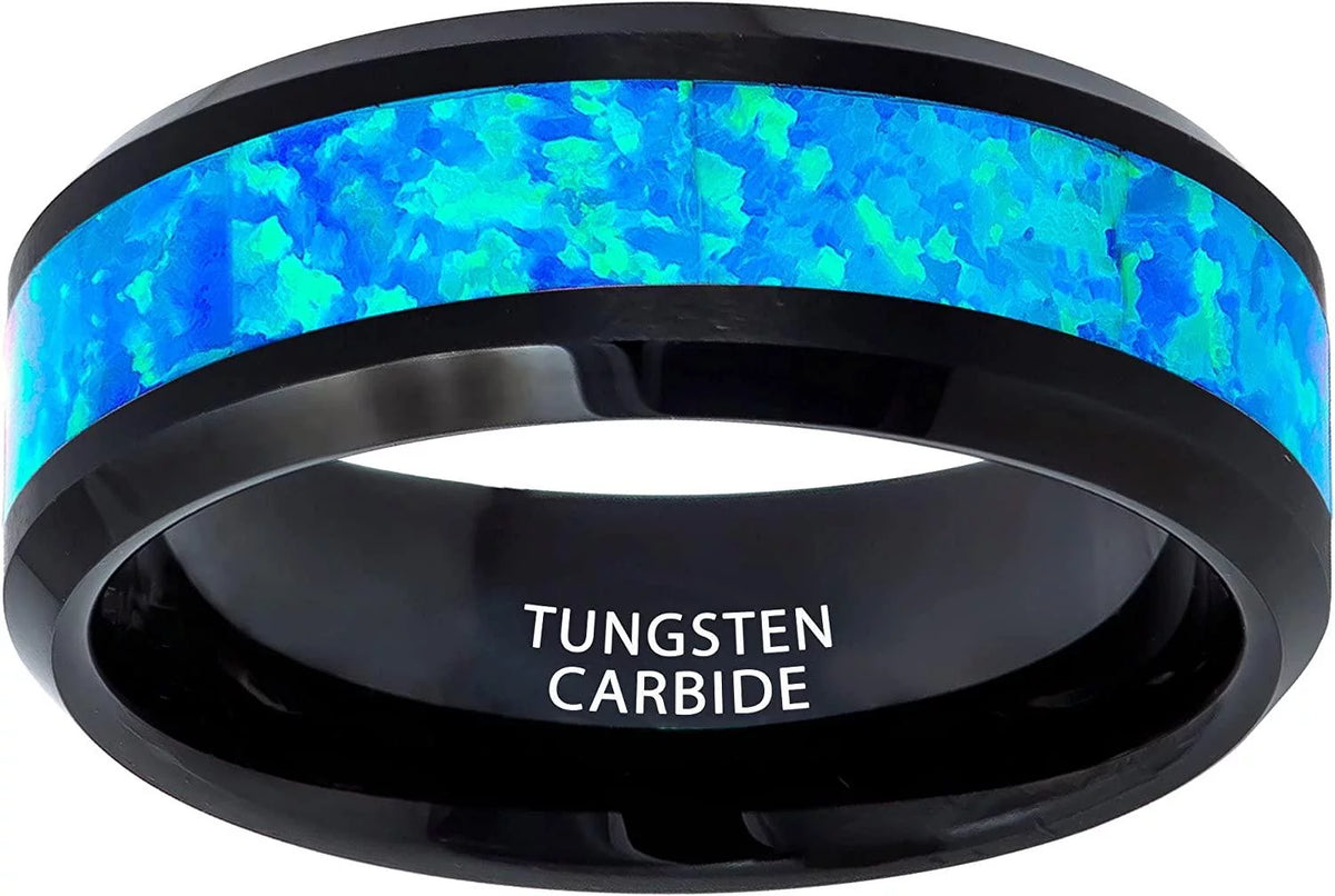 8mm Tungsten Rings U6483