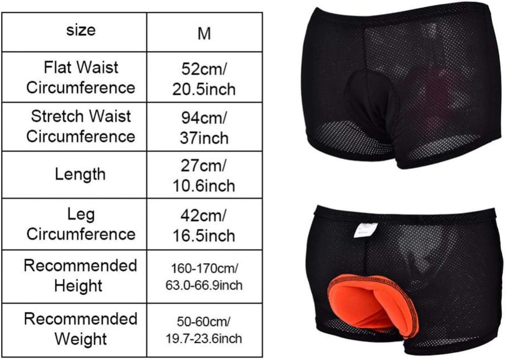 3D Padded Cycling Shorts X681