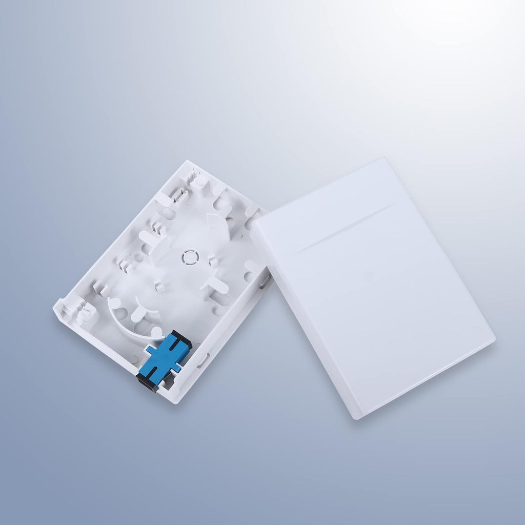 Fiber Optic Terminal Junction Box 2 Ports Pack of 2 T3582