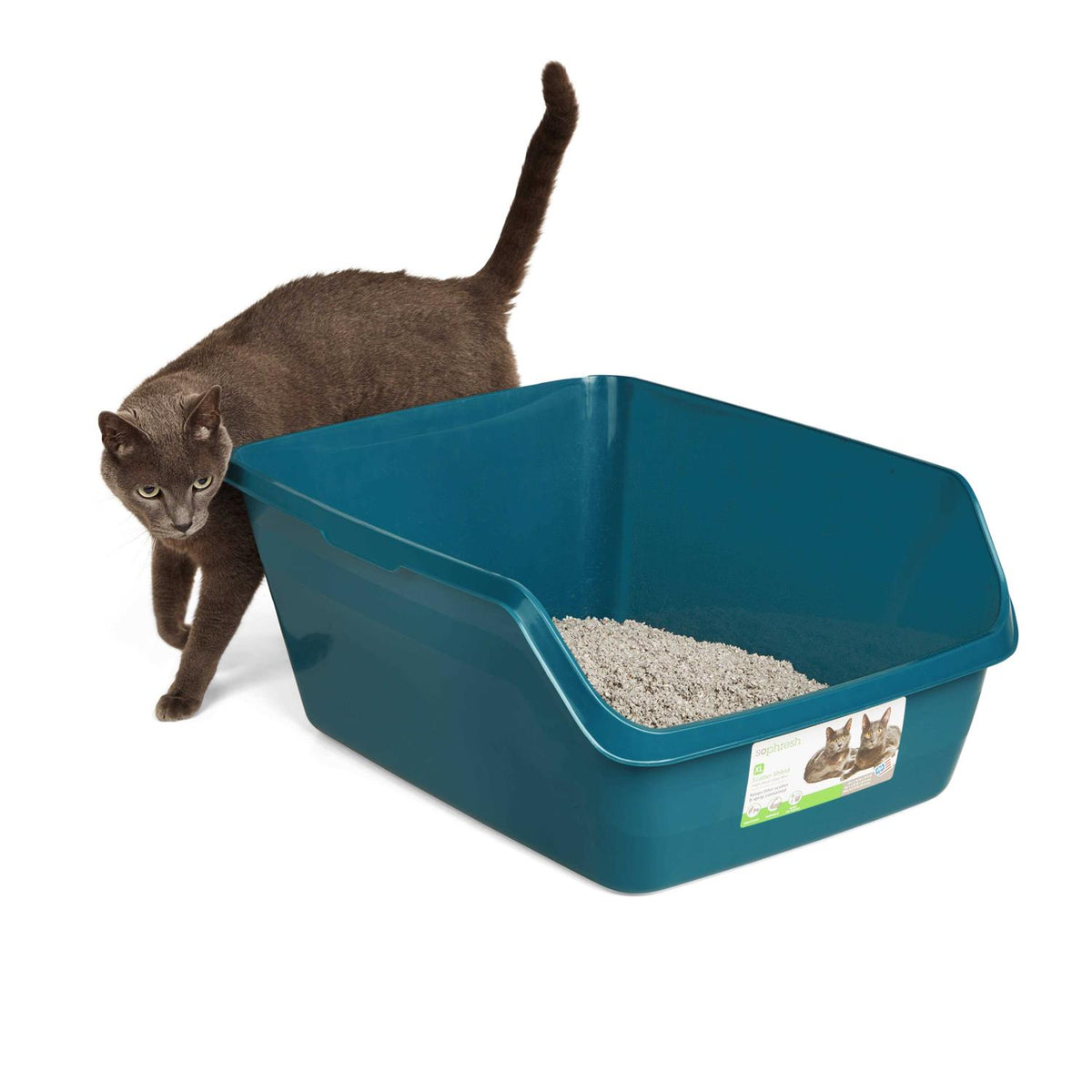 High-Back Litter Box Y886849