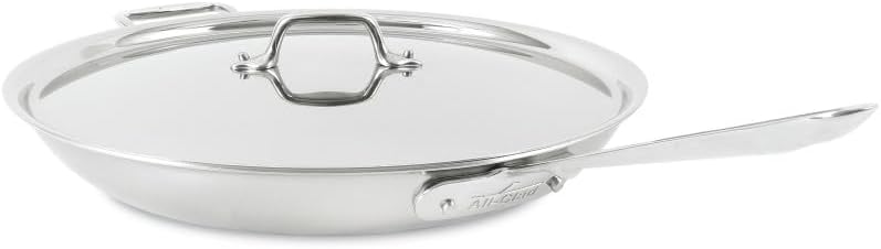 3-Ply Stainless Steel Fry Pan 14 Inch B669