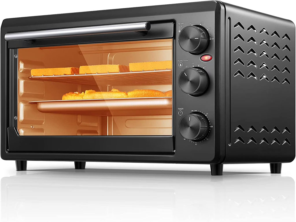 6-Slice Stainless Steel Toaster Oven with Timer, 1500 Watt D2676