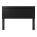 Black Queen Wood Headboard E24334