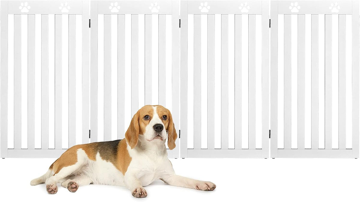 Wooden Freestanding Pet Gate R136940