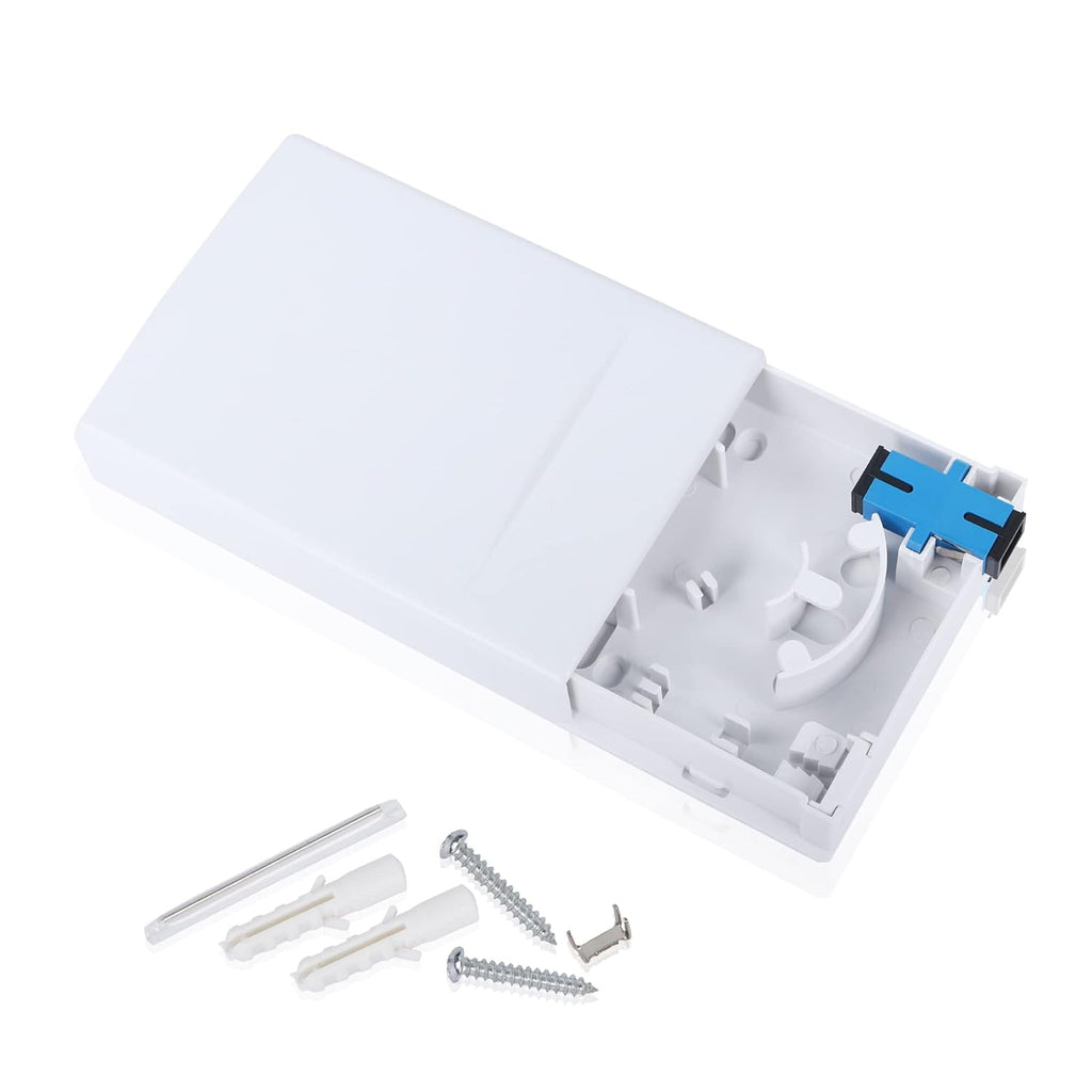 Fiber Optic Terminal Junction Box 2 Ports Pack of 2 T3582