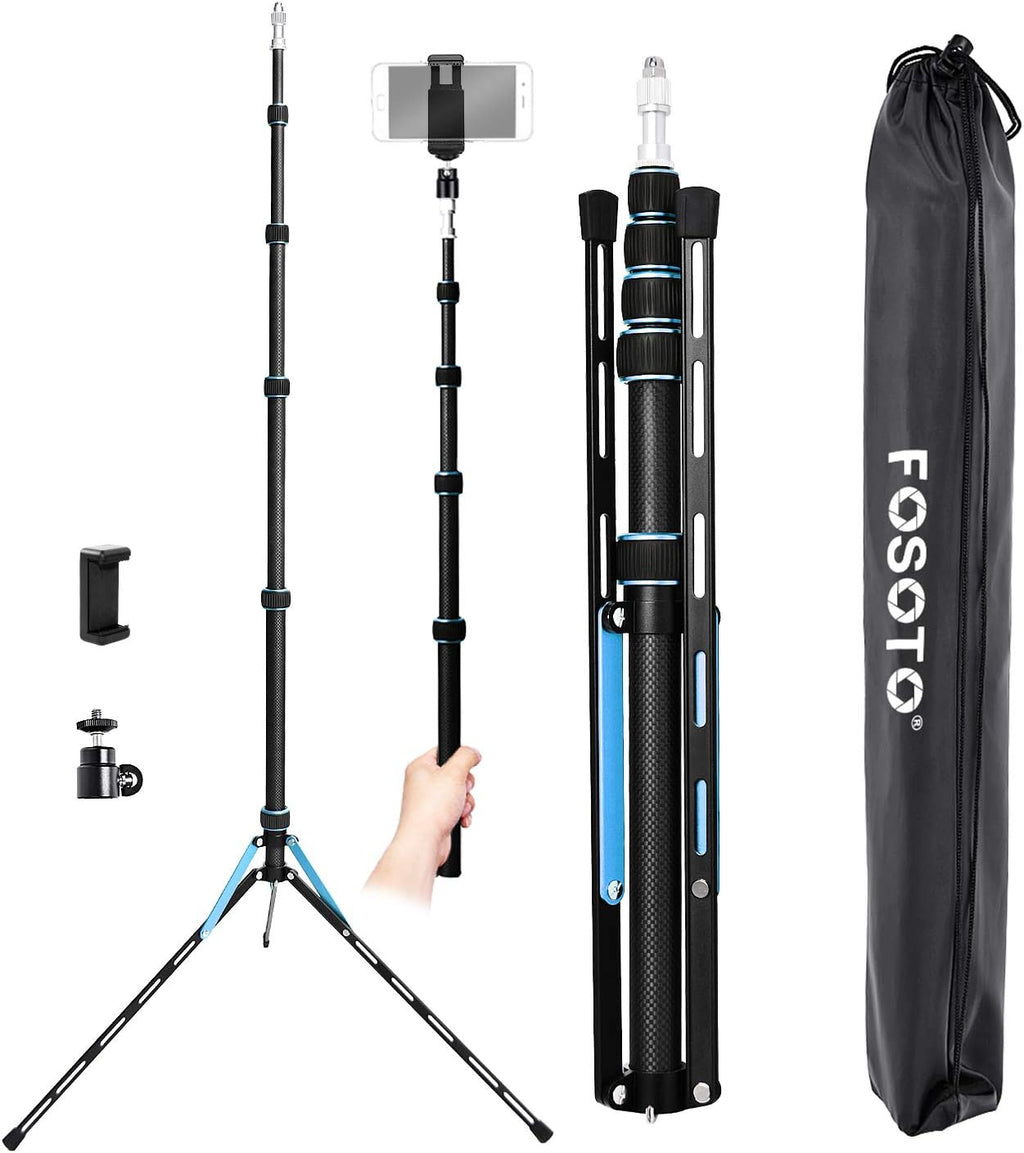 Carbon Fiber Lightweight Photography Tripod Light Stand K7452