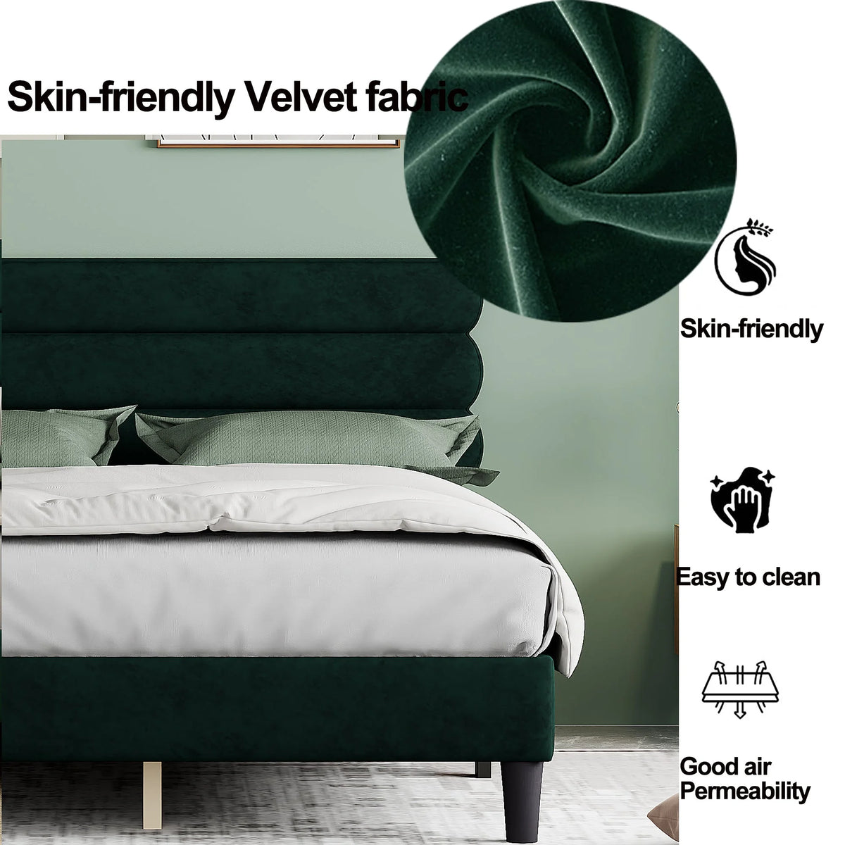 Queen Size Bed Frame K394