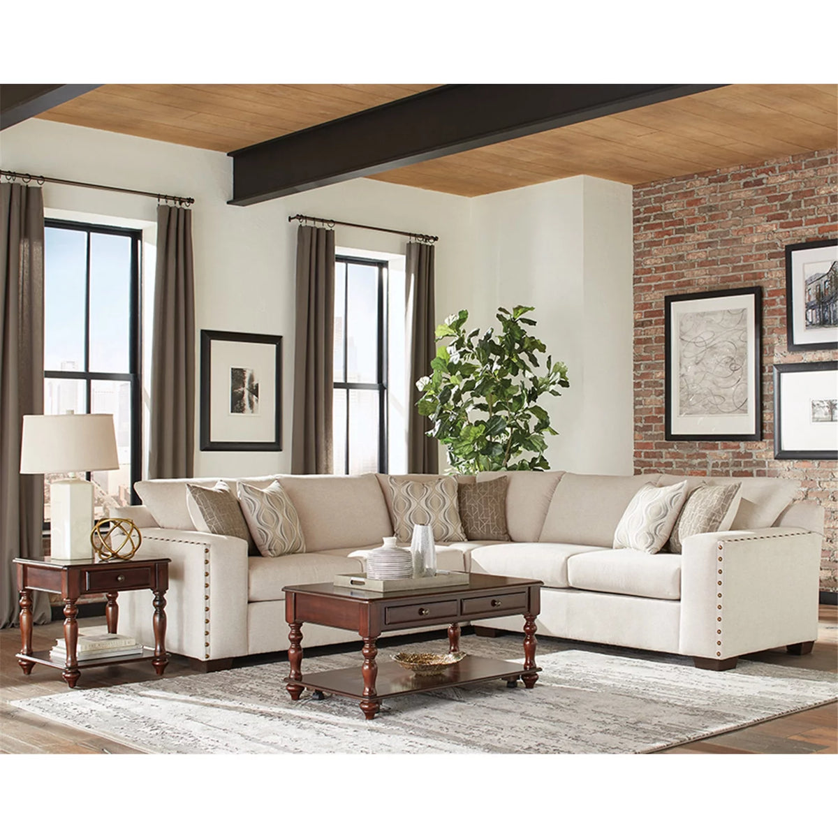 L-shaped Sectional Z98763
