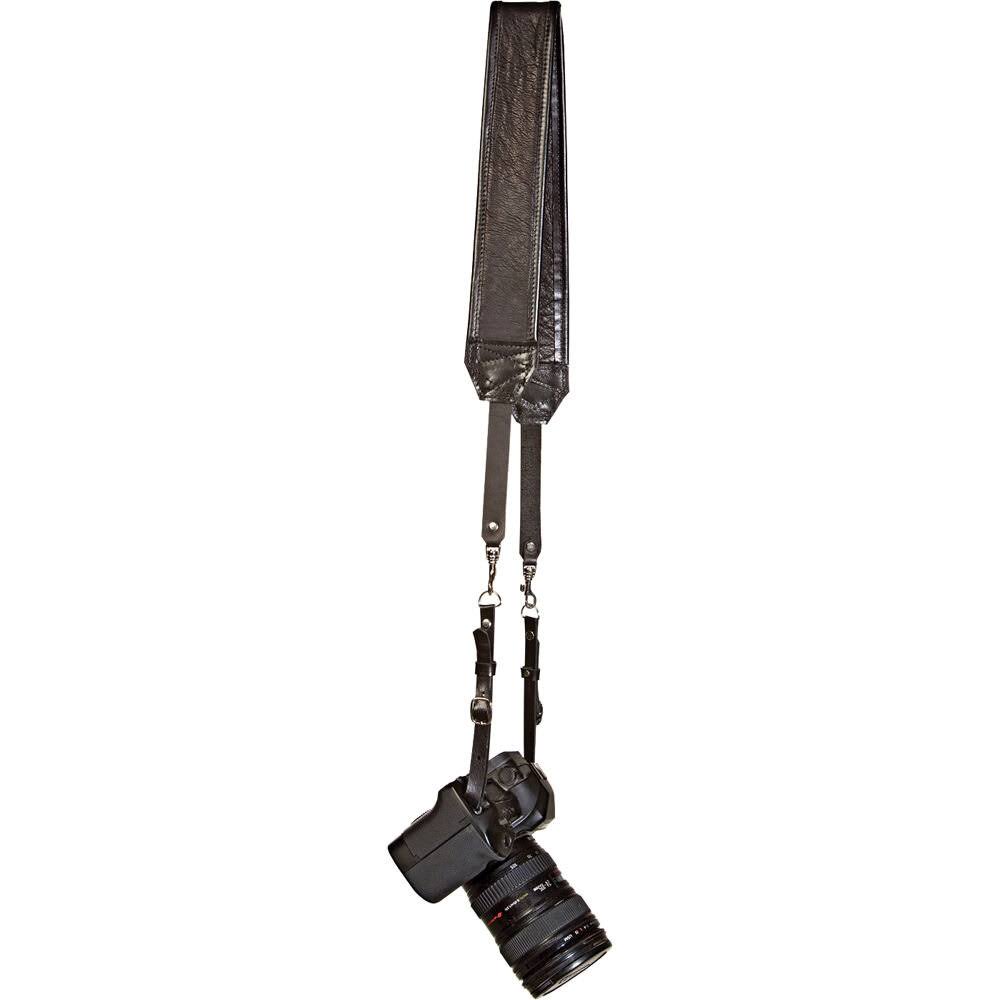 Black Leather Camera Strap H285021