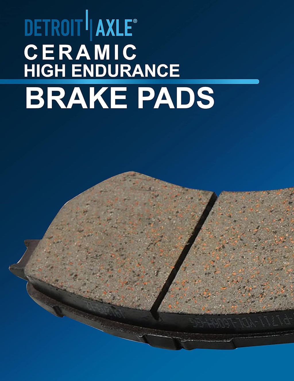 Rear Drilled Slotted Rotors + Brake Pads 6pc Set B223189