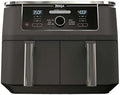 Open Box 10qt XL 2 Basket Air Fryer Grey E758