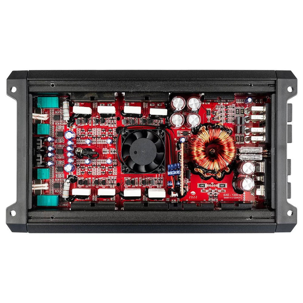 1200W Peak 4-Channel Class-A/B Car Audio Amplifier K744829