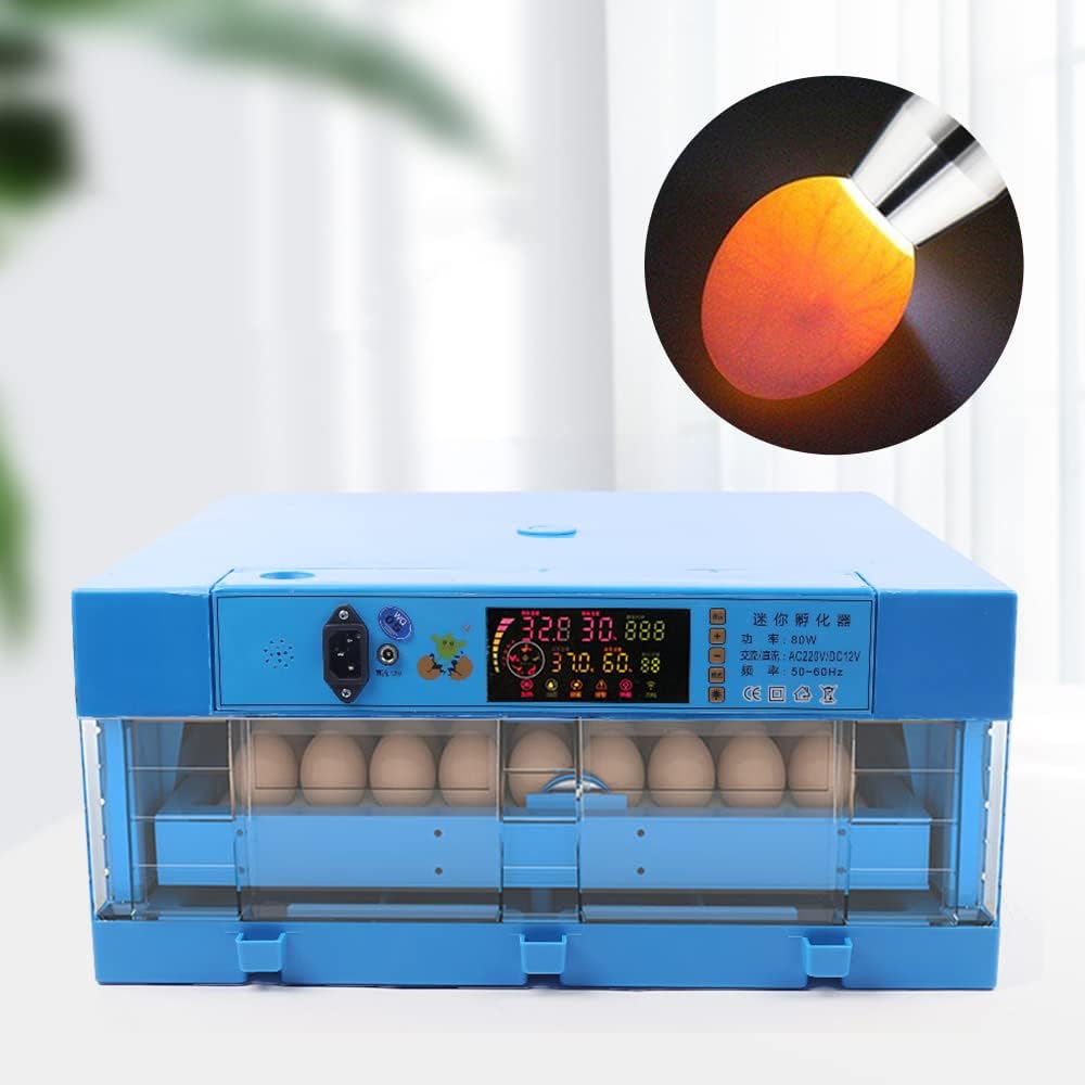 64 Eggs Automatic Digital Egg Incubator with Automatic Egg Turner U68335