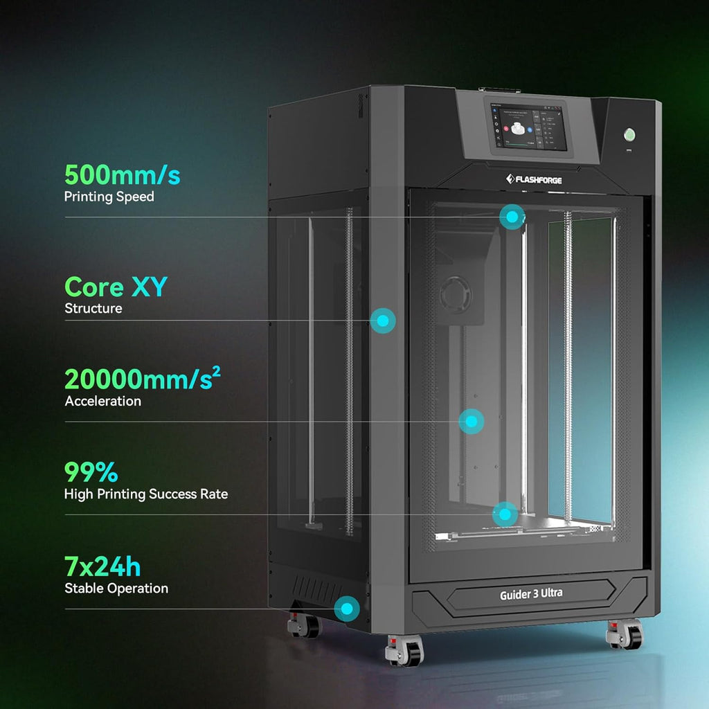 Dual Extruder 3D Printer with 330 * 330 * 600mm Print Size O103082