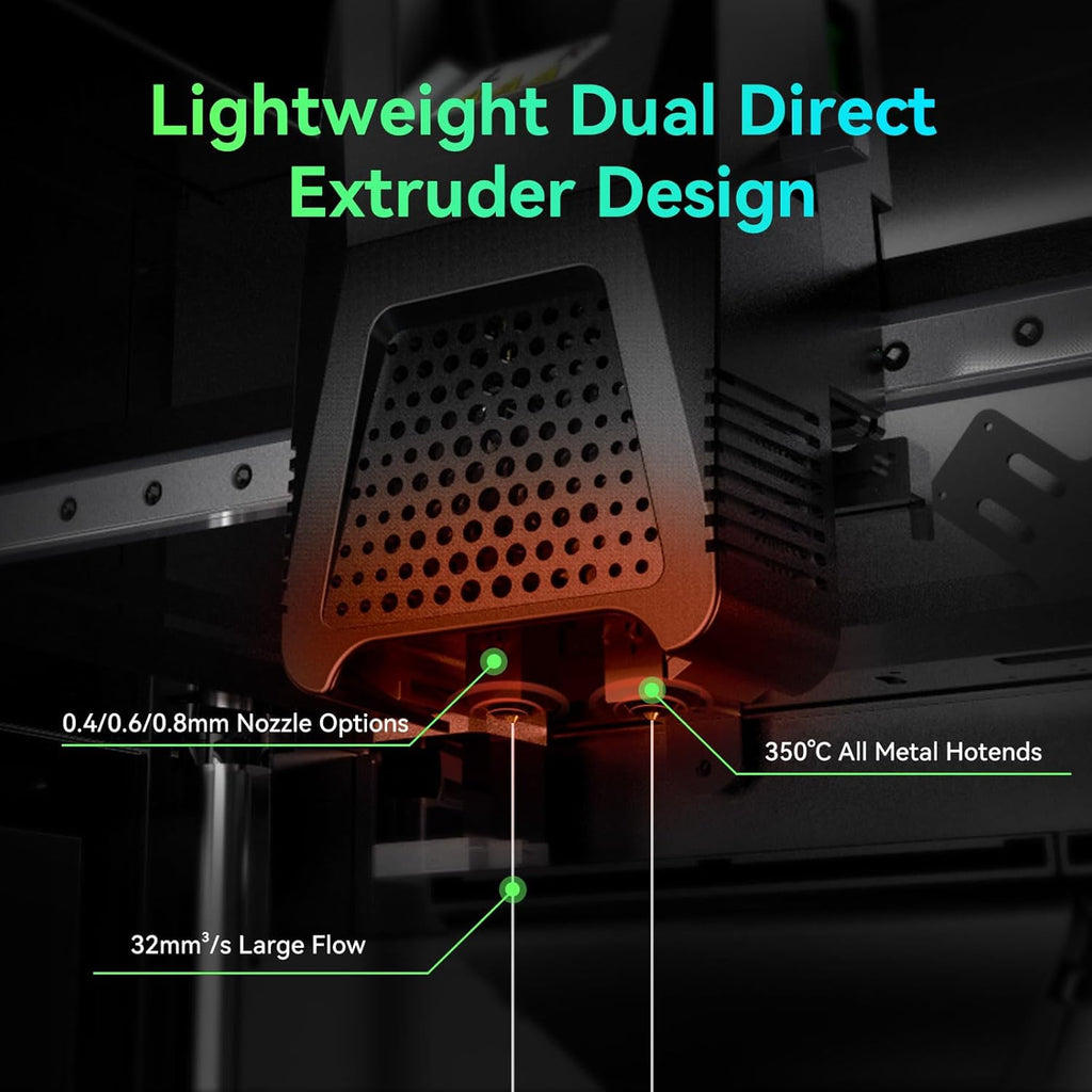 Dual Extruder 3D Printer with 330 * 330 * 600mm Print Size O103082