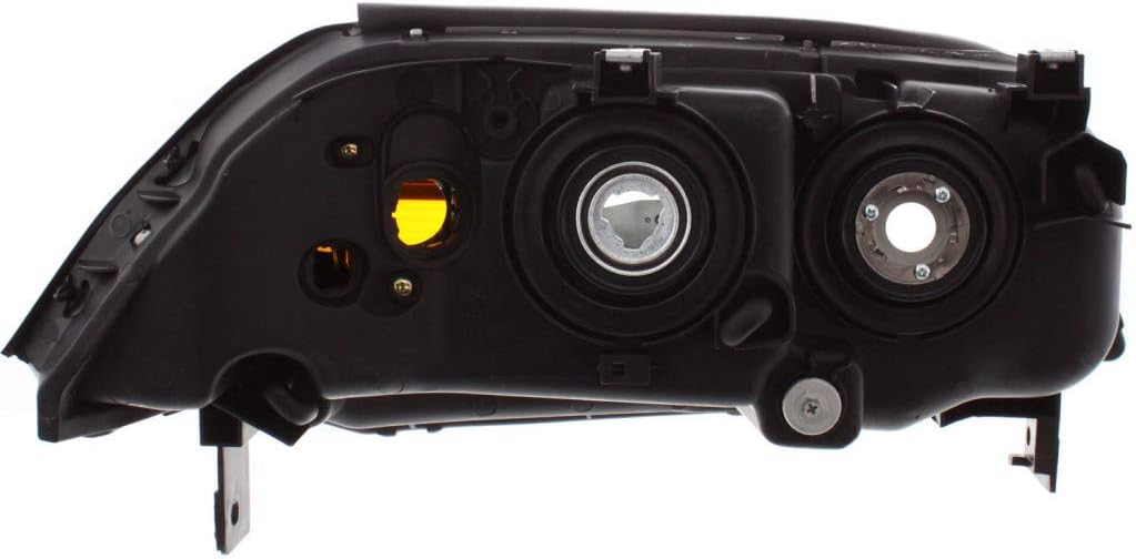 2004 2005 2006 Acura MDX Headlight Assembly Driver Side Black Housing Y210