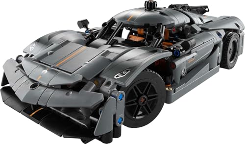 Grey Hypercar Building Toy Set V1013