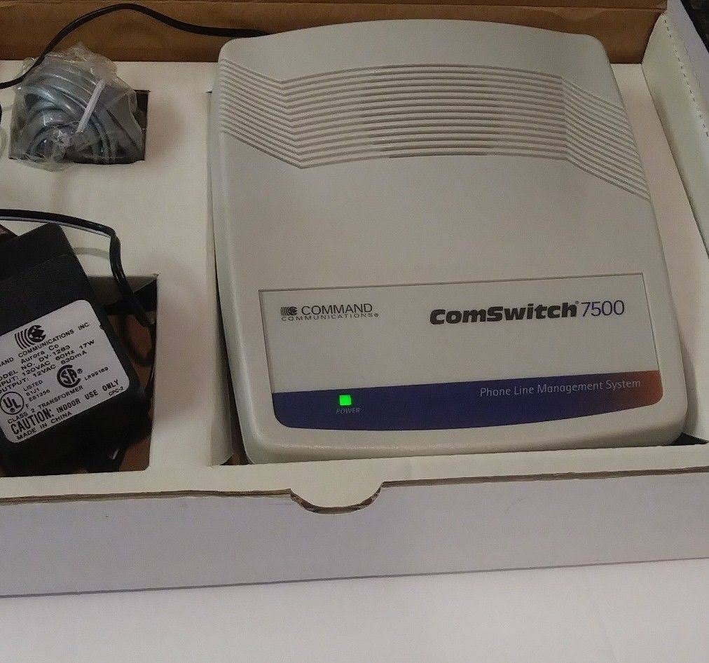 4 Port Line Sharing Phone Fax Modem H75007