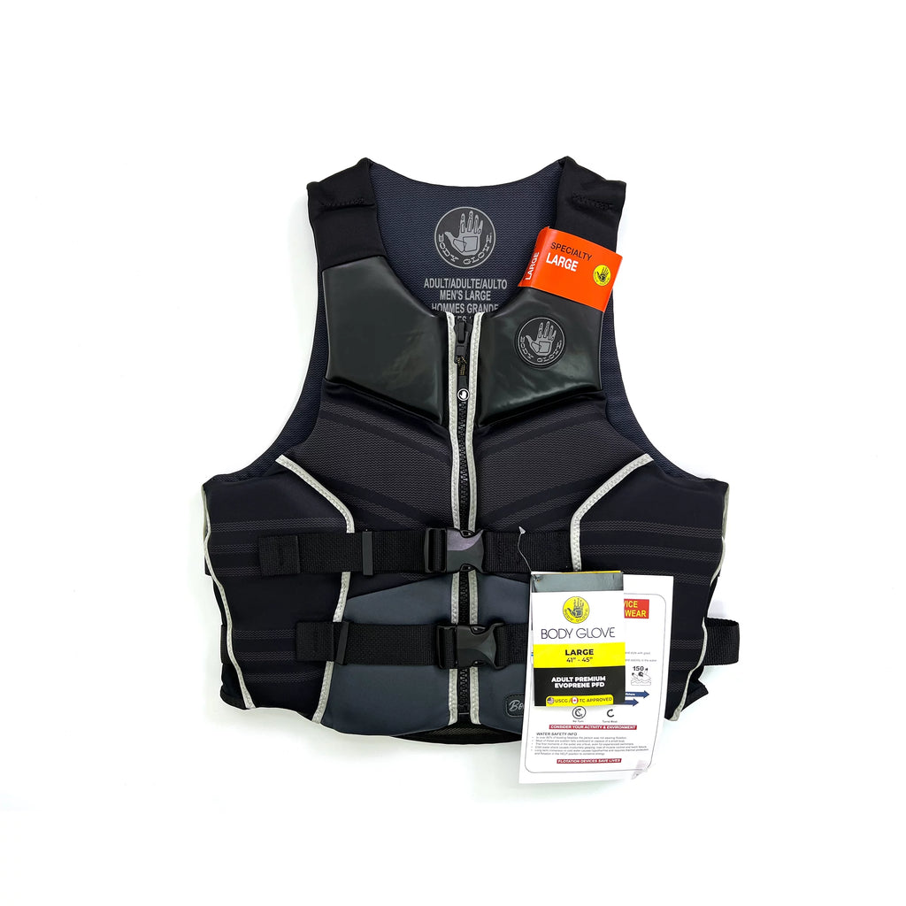 Black Evoprene Life Jacket Vest O384