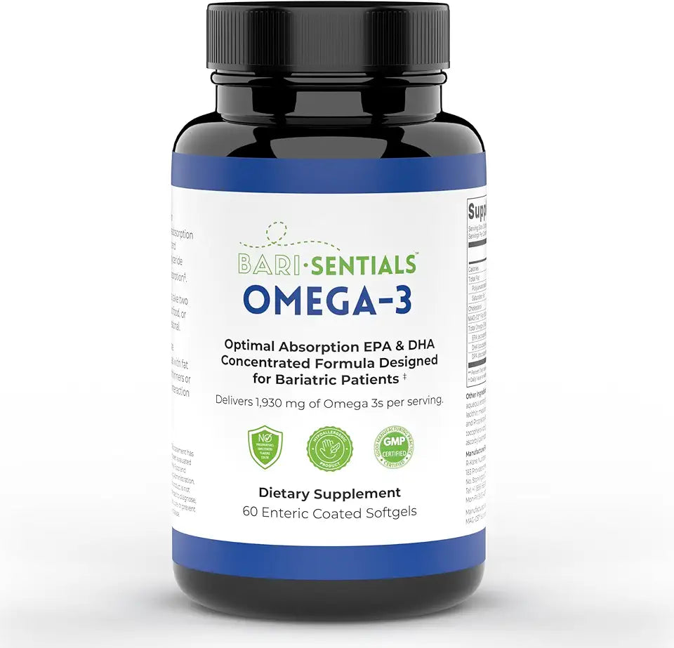 Omega-3 Supplement 1,930mg EPA & DHA 60 Softgels D859025