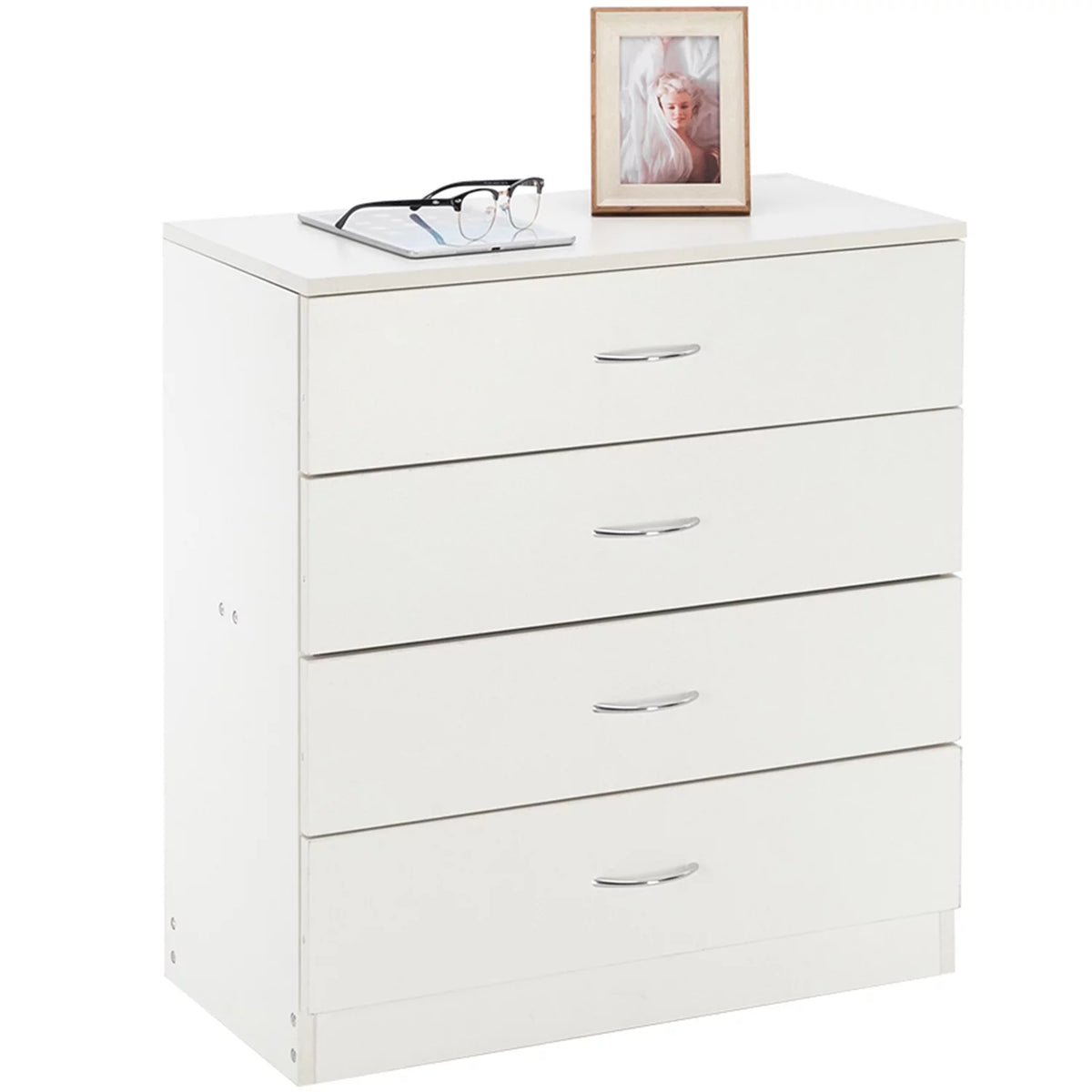 White 4 Drawer Dresser Chest C565579