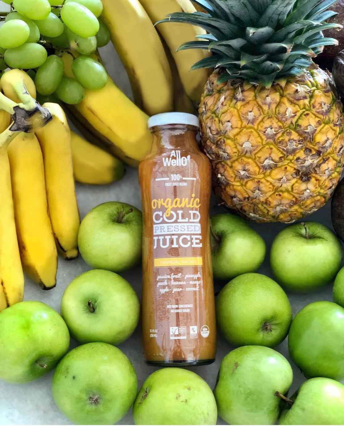 Jugos Orgánicos Prensados en Frío sin Gluten 12 Jugos L759