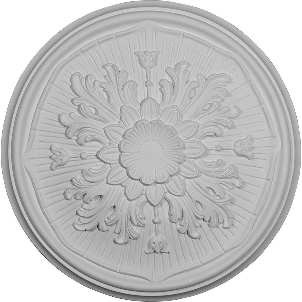 15 3/4x22OD x 5/8x22P Ceiling Medallion, Hand-Painted K655