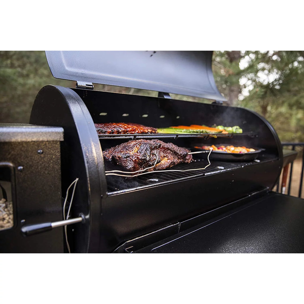 Black & Gray Pellet Grill O529893