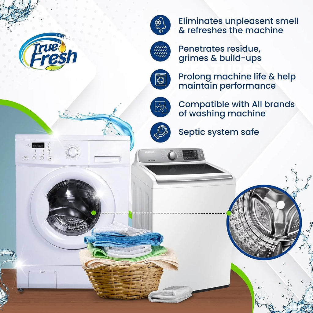 15 Solid Washing Machine Cleaner Tablets I3586