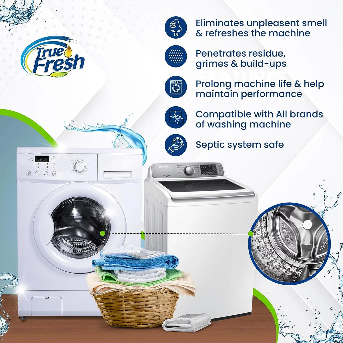 15 Solid Washing Machine Cleaner Tablets I3586